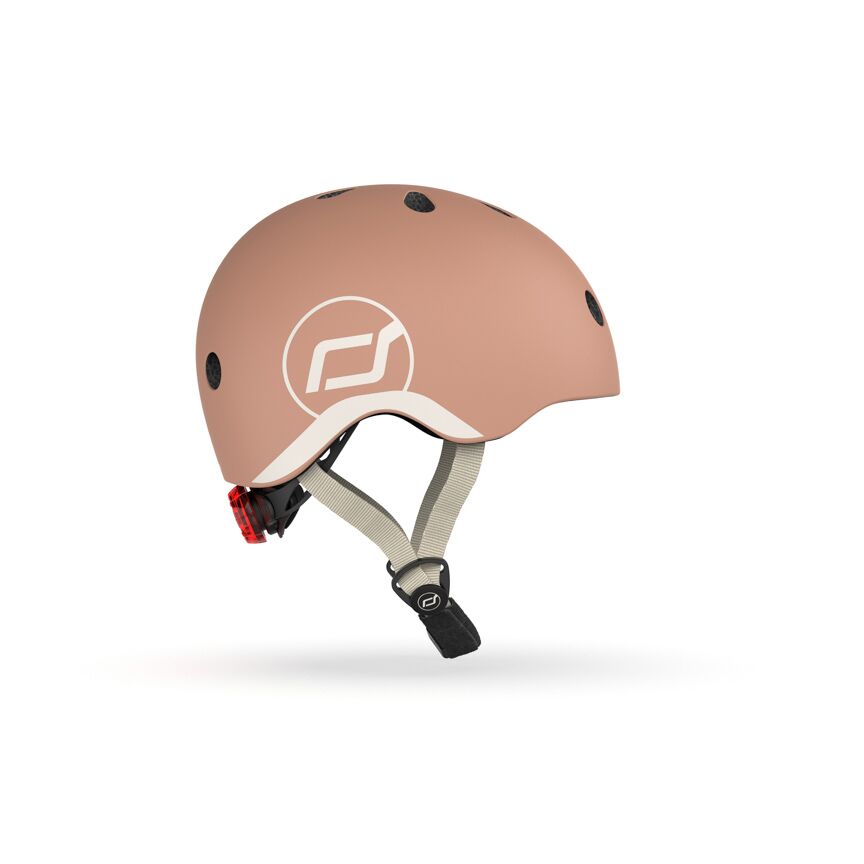 XXS-MOCHA-SIDEVIEW-958.2 Scoot & Ride Helm XXS - S (Mocha) – Bild 1