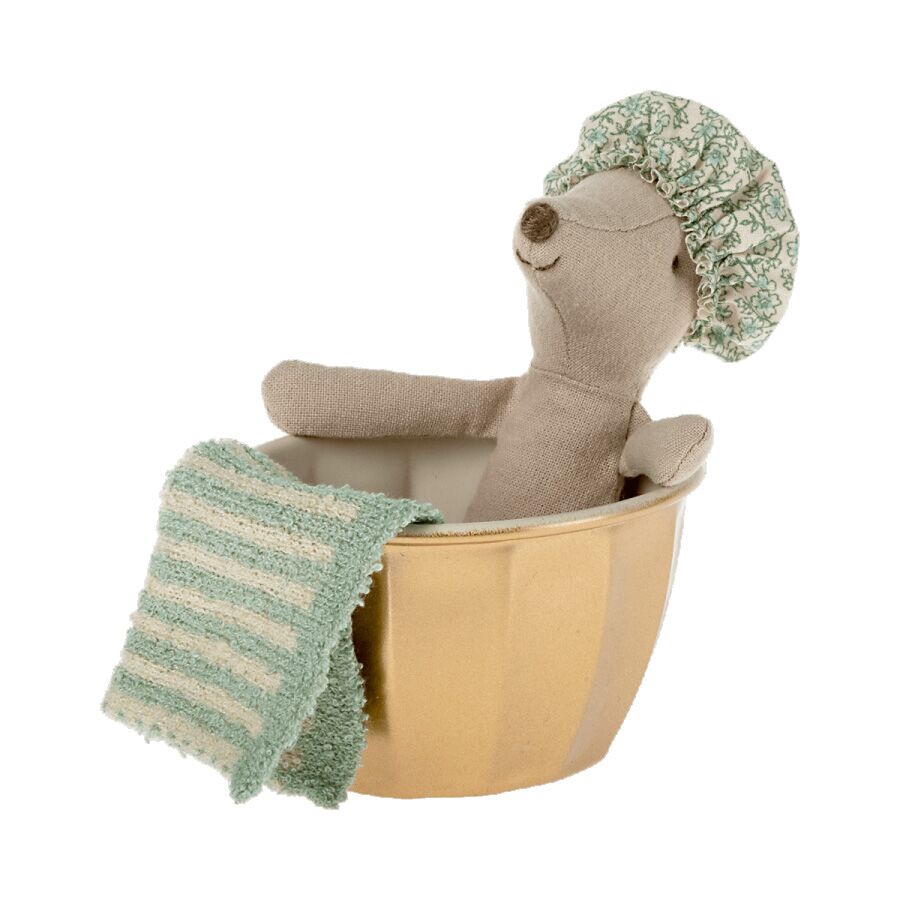 Wellness-Maus, Große Schwester in der Schachtel (H 16 cm) – Bild 1