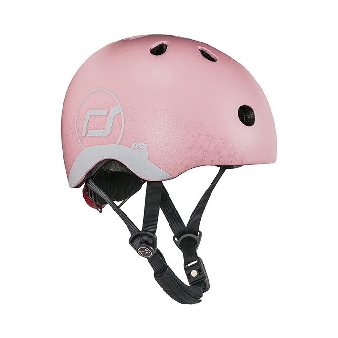 Scoot & Ride Helm XXS (reflective rose) – Bild 1