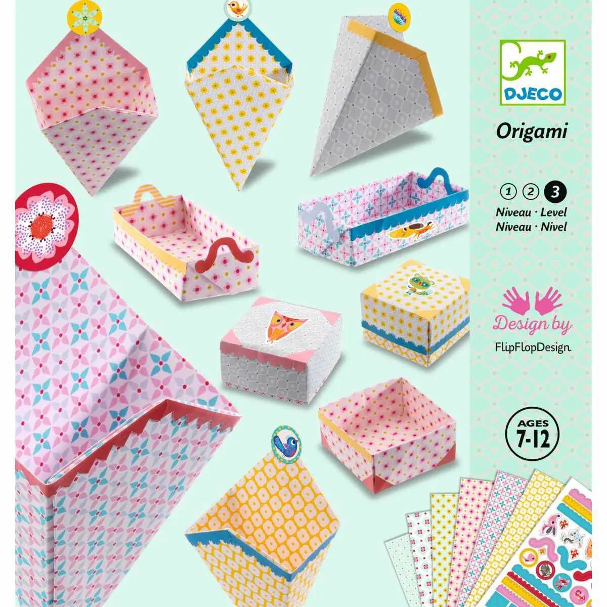 Origami-Set Kleine Geschenkboxen – Bild 1